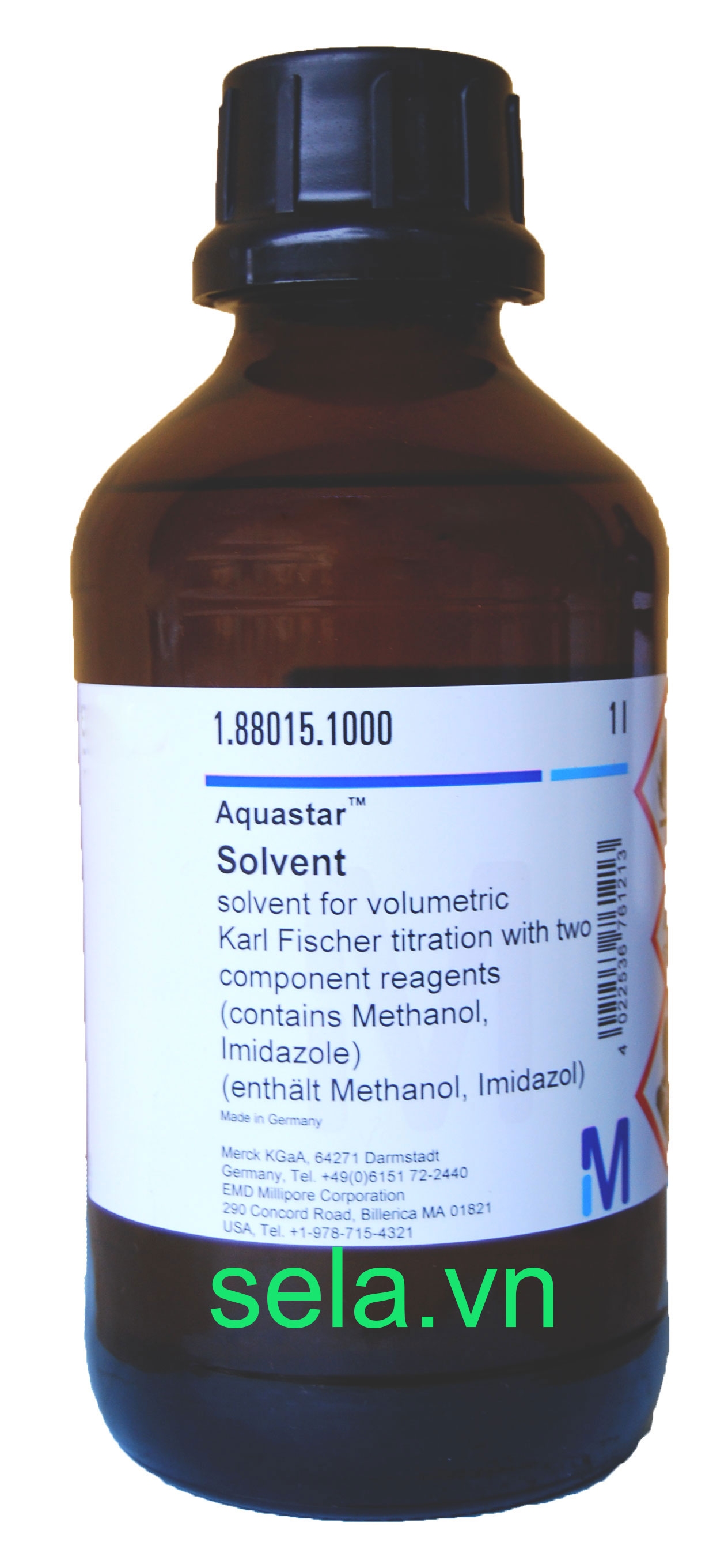 Solvent solvent for volumetric Karl Fischer titration with two component reagents Aquastar™